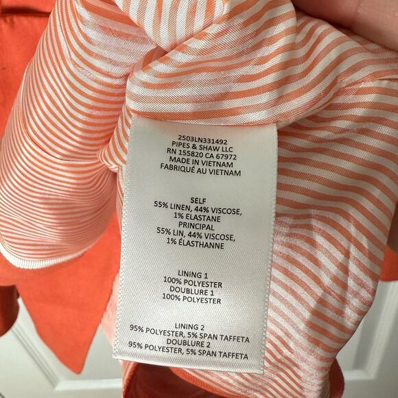 Veronica Beard Miller Stretch-Linen Dickey Jacket 4 - Picture 11 of 12